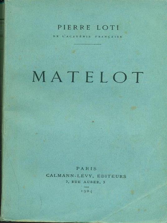 Matelot - Pierre Loti - 9