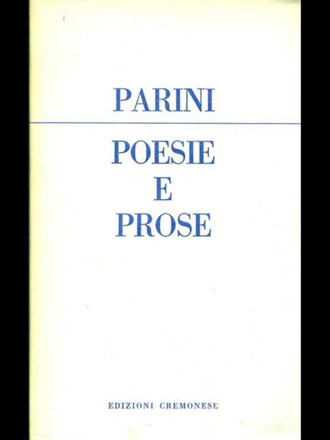 Poesie e prose - Giuseppe Parini - 7