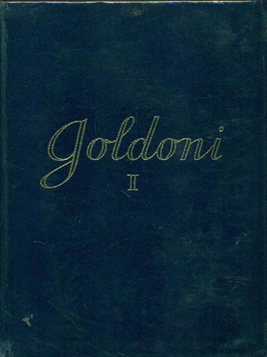 Goldoni I - Giuseppe Ortolani - copertina