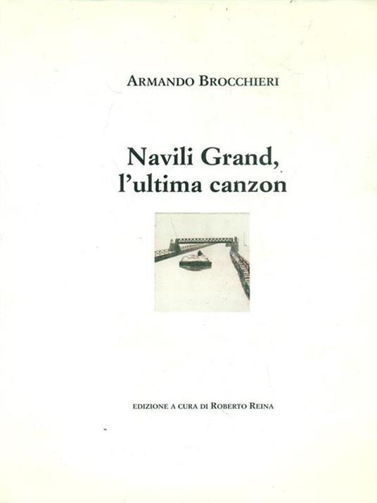 Navili Grand, l'ultima canzon - Armando Brocchieri - copertina