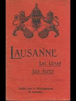 Lausanne. Lac Léman, les Alpes