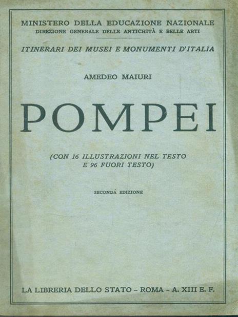 Pompei - Amedeo Maiuri - copertina