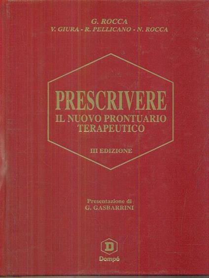 Prescrivere - copertina