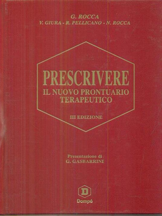 Prescrivere - copertina