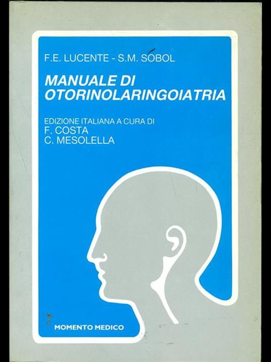 Manuale di otorinolaringoiatria - copertina