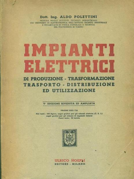 Impianti elettrici - Aldo Polettini - 2