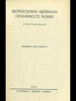 Gesammelte Werke. Fünfter Band