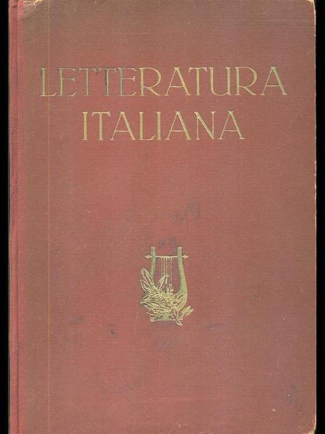 Storia della letteratura italiana. 4 volumi - Arturo Pompeati - copertina