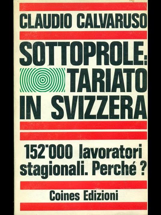 Sottoproletariato in Svizzera - 10