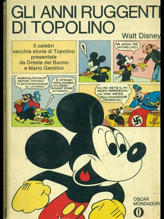 Gli anni ruggenti di Topolino - Walt Disney - copertina