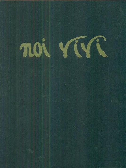 Noi vivi - Ayn Rand - copertina