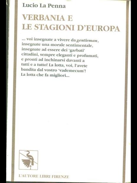 Verbania e le stagioni d'europa - Lucio La Penna - 2