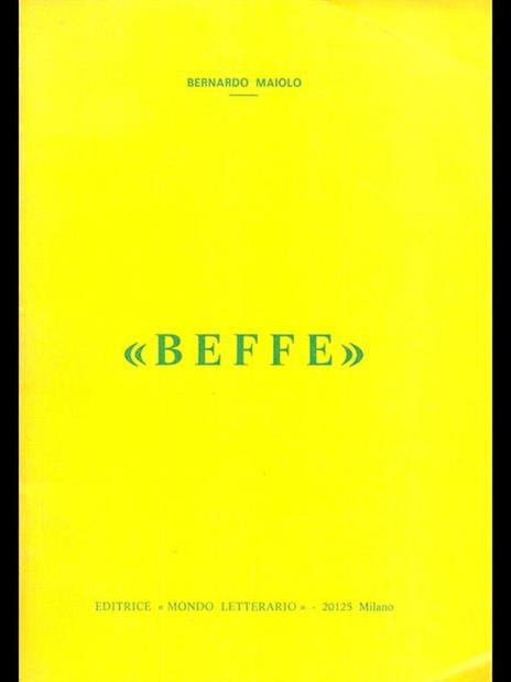 Beffe - Bernardo Maiolo - 7