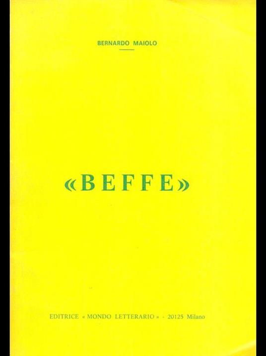 Beffe - Bernardo Maiolo - 8