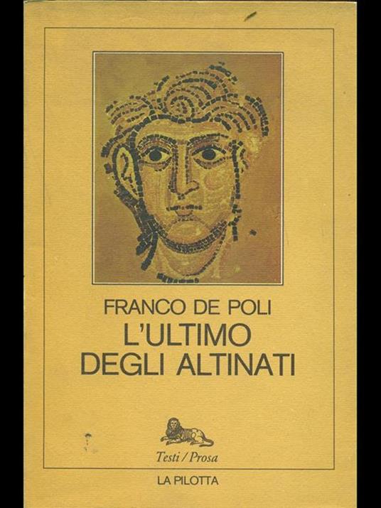 L' ultimo degli Altinati - copertina