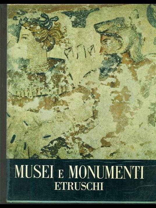 Monumenti e musei etruschi - Maria Santangelo - copertina