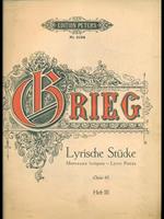 Lyrische stucke opus 43 heft III