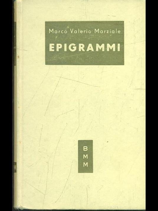 Epigrammi - M. Valerio Marziale - 4