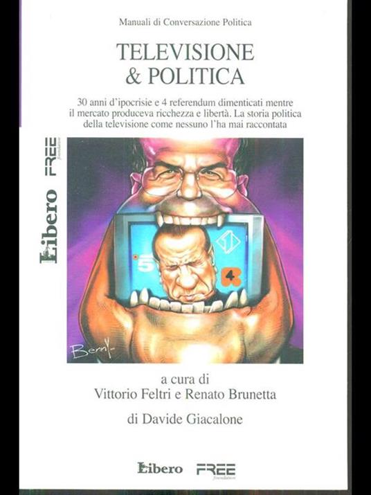 Televisione & Politica - Vittorio Feltri,Renato Brunetta - copertina