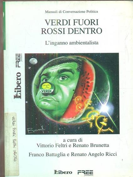 Verdi fuori rossi dentro - copertina