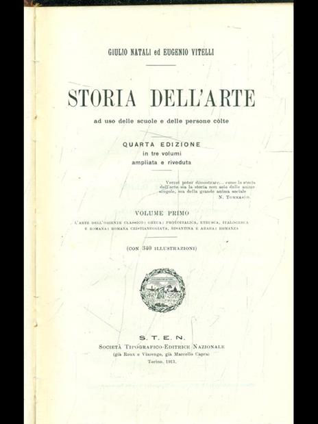 Storia dell'arte vol. 1 - Giulio Natali - 6
