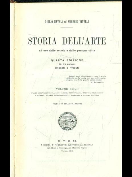 Storia dell'arte vol. 1 - Giulio Natali - 3