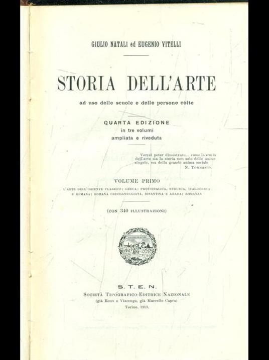 Storia dell'arte vol. 1 - Giulio Natali - 8