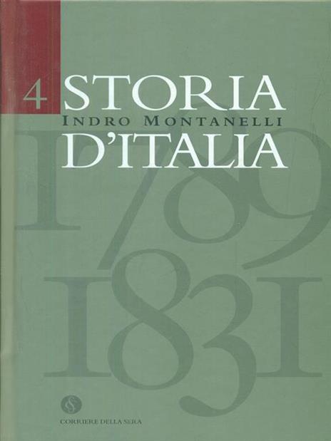 Storia d'Italia 4. 1789-1831 - Indro Montanelli - 3