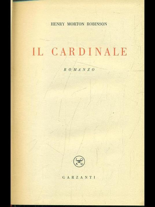 Il cardinale - Henry M. Robinson - 4