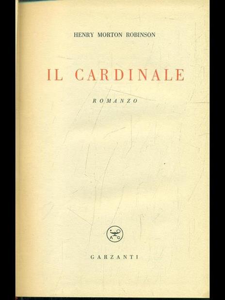 Il cardinale - Henry M. Robinson - 5