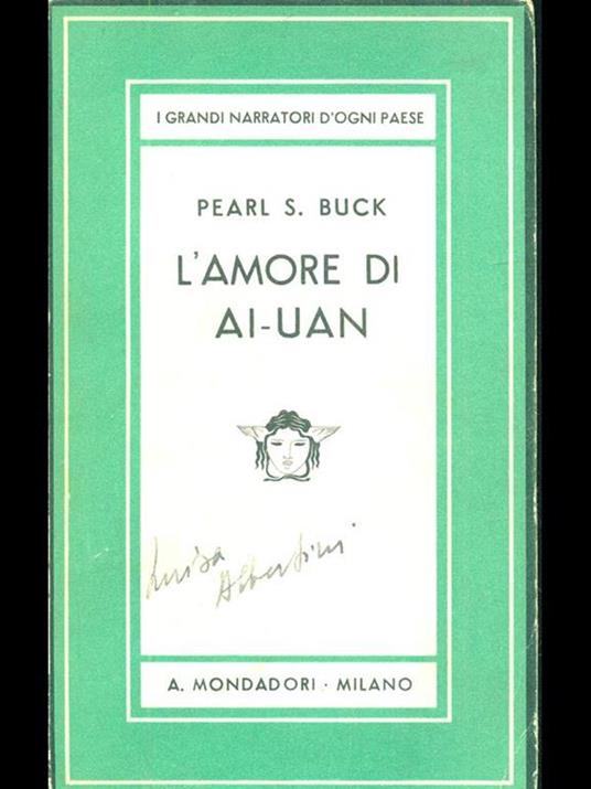 L' amore di Ai-Uan - Pearl S. Buck - copertina