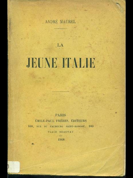 jeune Italie - Andrè Maurel - 5