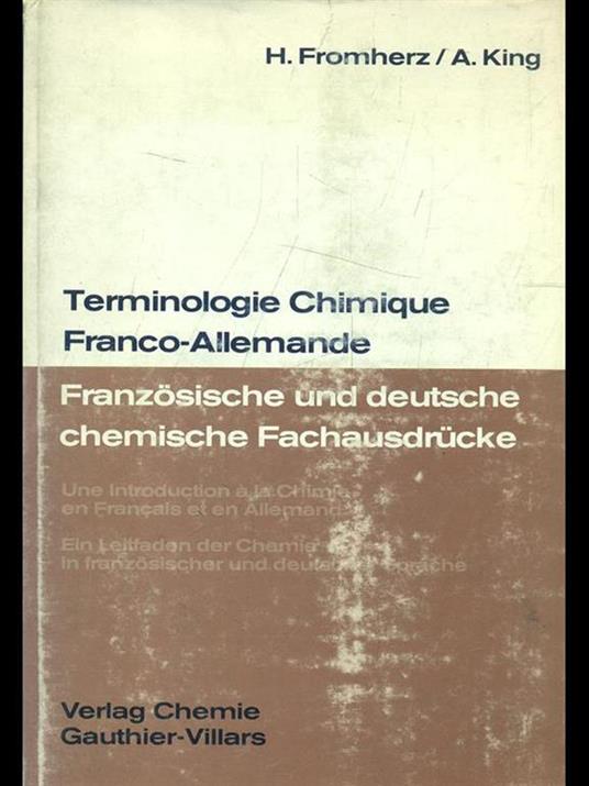 Terminologie chimique franco-allemande - 9