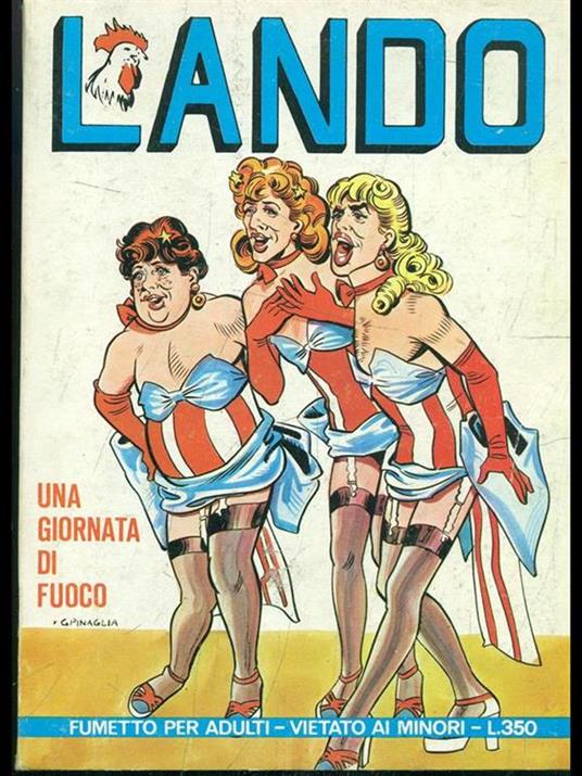 Lando. 1979. Una giornatadi fuoco - copertina