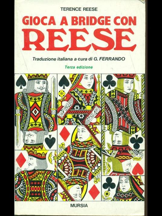 Gioca a bridge con Reese - Terence Reese - copertina