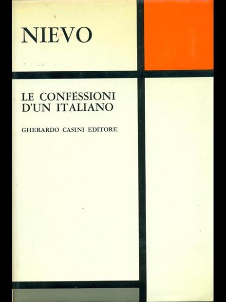 Le confessioni di un italiano Vol. 2 - Ippolito Nievo - copertina