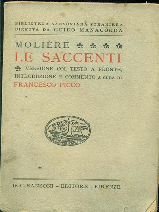 Le saccenti - Molière - 5