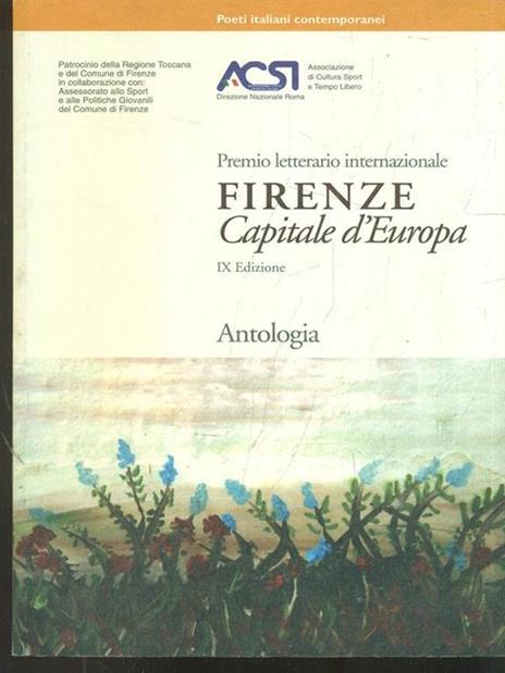 Premio letterario internazionale Firenze Capitale d'Europa- Antologia - 9