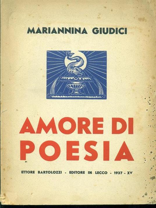 Amore di poesia - Mariannina Giudici - 3