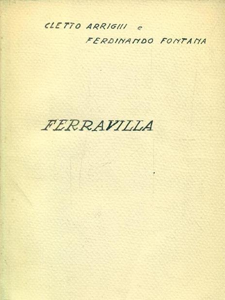 Ferravilla - Cletto Arrighi - copertina