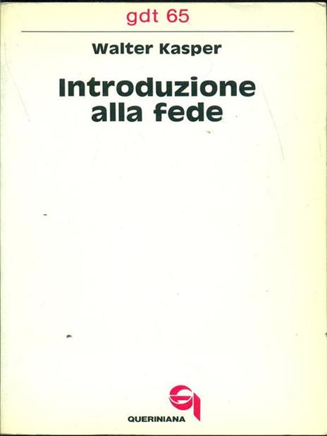 Introduzione alla fede - Walter Kasper - 5