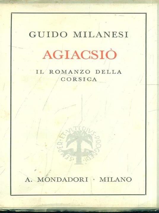 Agiacsiò - Guido Milanesi - copertina