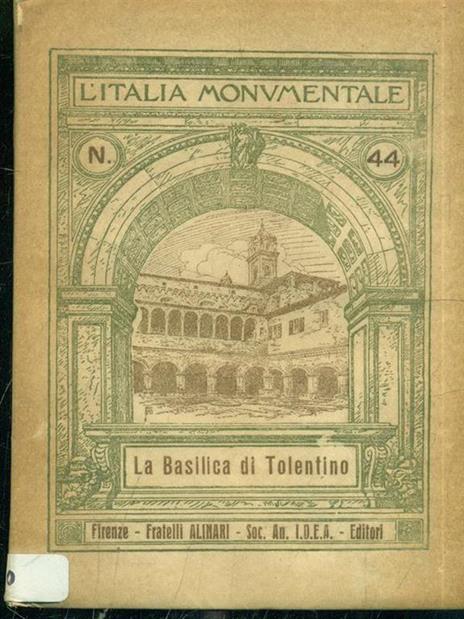 La Basilica di Tolentino - Mario Rivosecchi - copertina