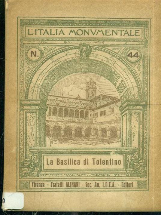La Basilica di Tolentino - Mario Rivosecchi - copertina