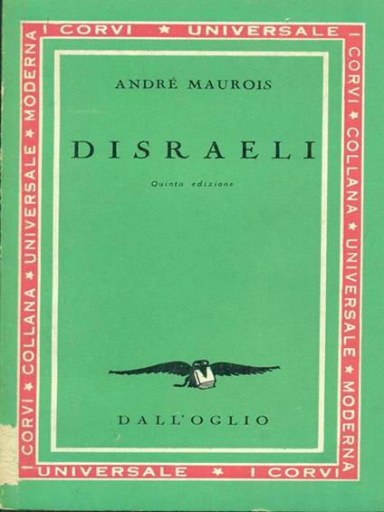 Disraeli - Andre Maurois - copertina