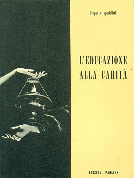 L' educazione alla carita - copertina