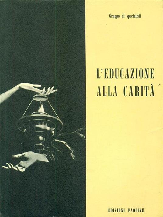 L' educazione alla carita - copertina