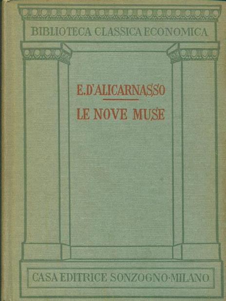 Le nove muse - Erodoto - copertina