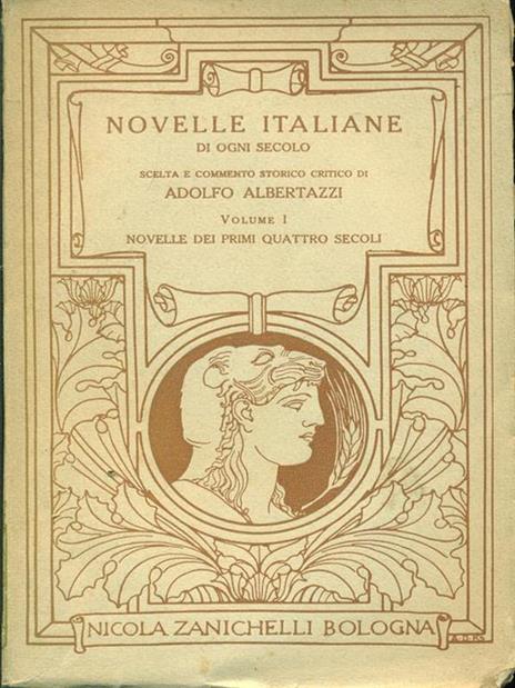 Novelle italiane. Vol.1 - Adolfo Albertazzi - copertina
