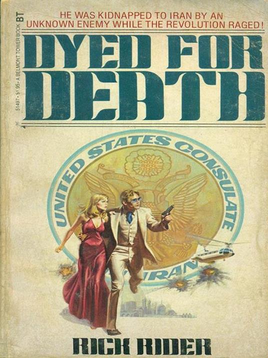 Dyed for Death - Rick Rider - copertina